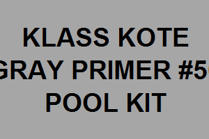 Gray Primer Pool Kit with #415 Catalyst